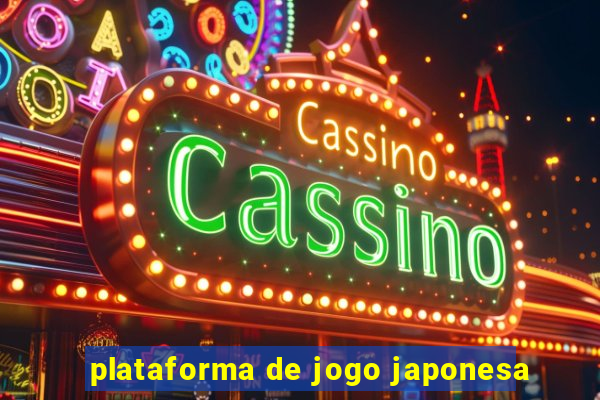 plataforma de jogo japonesa